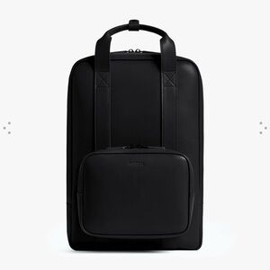 NWOT Monos Metro Backpack in vegan leather black